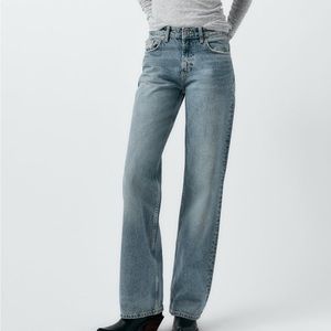 Zara Mid-Rise Denim Jeans